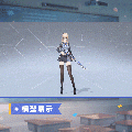 奥黛丽·格罗夫时装模型展示.gif