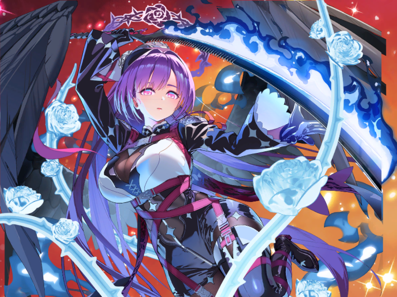 [紫炎的咒剑士]蕾蒂西亚 - ティンクルスターナイツWIKI_BWIKI_哔哩哔哩