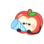 聊天表情-太阳果：庆祝.gif