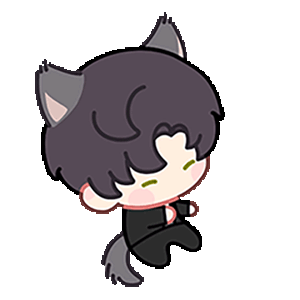 聊天表情-黎深喵：想你.gif