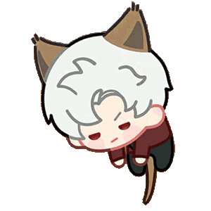 聊天表情-秦彻喵：右拎喵喵.gif