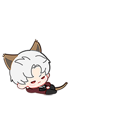 聊天表情-秦彻喵：钱.gif