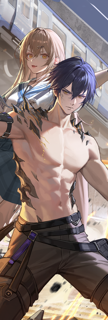 楚子航&夏弥角色图鉴立绘.png