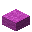 Invicon Magenta Wool Slab.png：Minecraft中Magenta Wool Slab的精灵图，链接到羊毛台阶，描述：品红色羊毛台阶