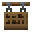Invicon Spruce Hanging Sign.png：Minecraft中Spruce Hanging Sign的精灵图，链接到悬挂式告示牌，描述：悬挂式云杉木告示牌