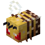 Bee with nectar (angry) BE.gif