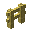 Invicon Bamboo Fence.png：Minecraft中Bamboo Fence的精灵图，链接到木栅栏，描述：竹栅栏