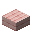 Invicon Cherry Slab.png：Minecraft中Cherry Slab的精灵图，链接到木台阶，描述：樱花木台阶