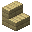 Invicon Birch Stairs.png：Minecraft中Birch Stairs的精灵图，链接到木楼梯，描述：白桦木楼梯