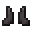 Invicon Netherite Boots.png：Minecraft中Netherite Boots的精灵图，链接到盔甲，描述：下界合金靴子 穿在脚上时： +3 护甲值 +3 盔甲韧性 +1 击退抗性