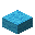 Invicon Light Blue Wool Slab.png：Minecraft中Light Blue Wool Slab的精灵图，链接到羊毛台阶，描述：淡蓝色羊毛台阶