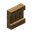 Invicon Jungle Shelf.png：Minecraft中Jungle Shelf的精灵图，链接到展示架，描述：丛林木展示架