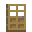 Invicon Oak Door.png：Minecraft中Oak Door的精灵图，链接到木门，描述：橡木门