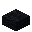 Invicon Black Wool Slab.png：Minecraft中Black Wool Slab的精灵图，链接到羊毛台阶，描述：黑色羊毛台阶