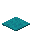 Invicon Cyan Carpet.png：Minecraft中Cyan Carpet的精灵图，链接到地毯，描述：青色地毯