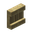 Invicon Birch Shelf.png：Minecraft中Birch Shelf的精灵图，链接到展示架，描述：白桦木展示架