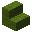 Invicon Green Wool Stairs.png：Minecraft中Green Wool Stairs的精灵图，链接到羊毛楼梯，描述：绿色羊毛楼梯
