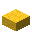 Invicon Yellow Wool Slab.png：Minecraft中Yellow Wool Slab的精灵图，链接到羊毛台阶，描述：黄色羊毛台阶