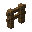 Invicon Spruce Fence.png：Minecraft中Spruce Fence的精灵图，链接到木栅栏，描述：云杉木栅栏