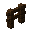 Invicon Dark Oak Fence.png：Minecraft中Dark Oak Fence的精灵图，链接到木栅栏，描述：深色橡木栅栏