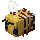 Bee with nectar BE1.gif