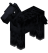 Black Horse with Black Dots.png