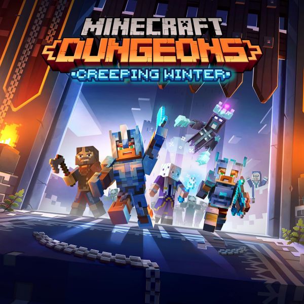 文件:Minecraft Dungeons Creeping Winter Original Game Soundtrack cover.jpg