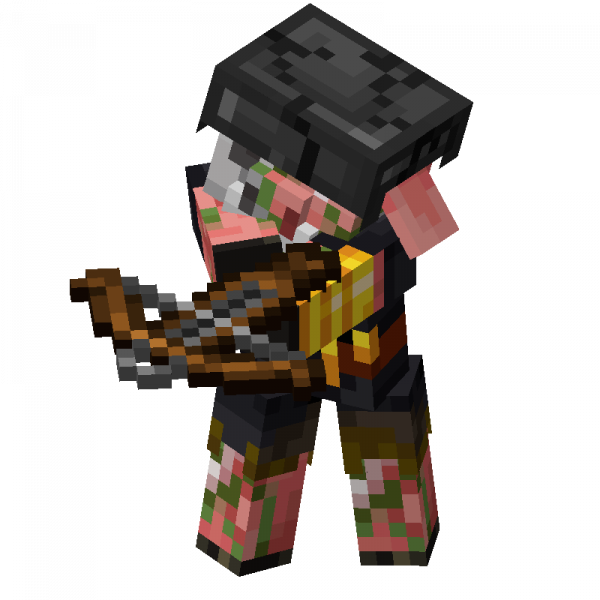 文件:Zombified Armored Piglin Hunter2 Attacking.png