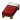 红色床