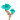 青色微光蘑菇