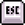 Icon of the escape button