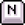 Icon of the n button