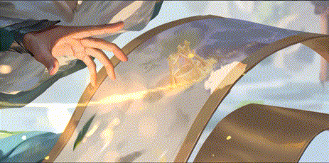 落笔生花-骆统 出场动作.gif