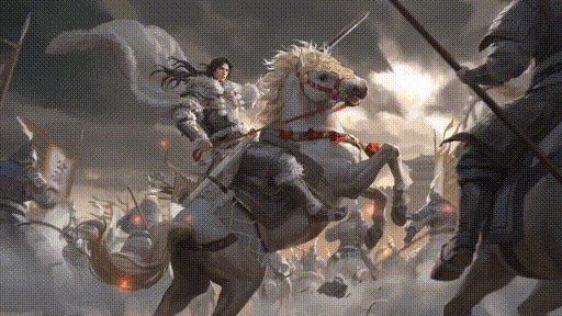 纵横幽燕-公孙瓒 特殊动作.gif