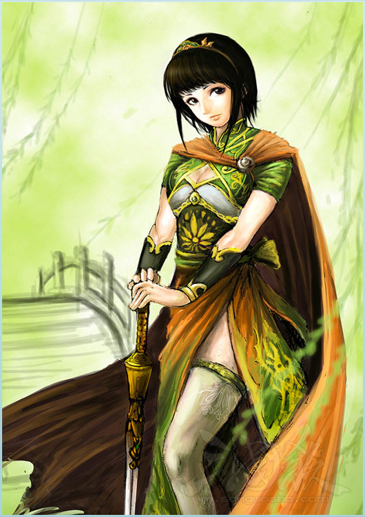 大乔- 三国杀移动版wiki_bwiki_哔哩哔哩