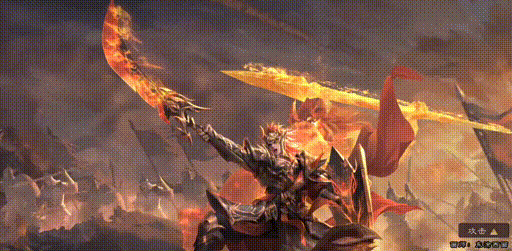 与贼决死-傅佥 攻击动作.gif