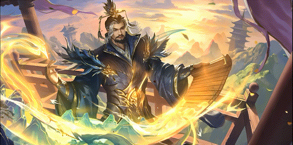 踞荆守业-刘表 特殊动作.gif