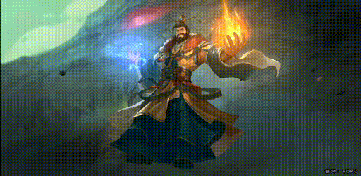 盛气凌人-许攸 待机动作.gif