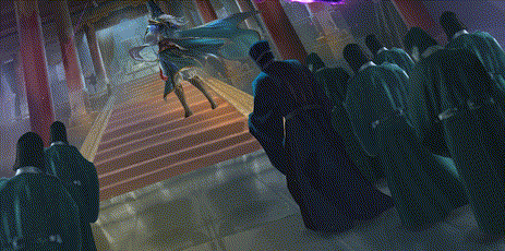 只手遮天-张让 出场动作.gif