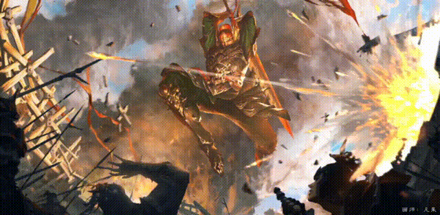 破军杀将-徐盛 攻击动作.gif
