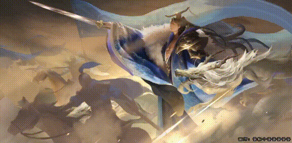 气荡山河-曹丕 待机动作.gif