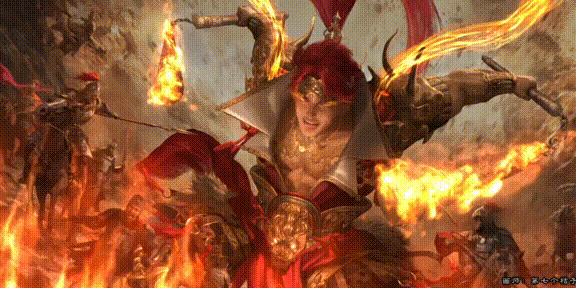 霸王再世-神孙策 待机动作.gif