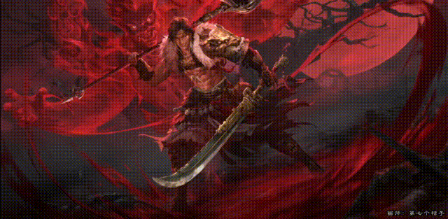 扬刀立威-麹义 特殊动作.gif