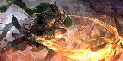 操刀必割-徐盛 待机动作.gif