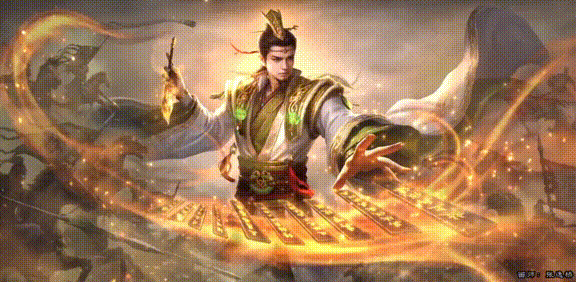 盟固策合-鲁肃 特殊动作.gif