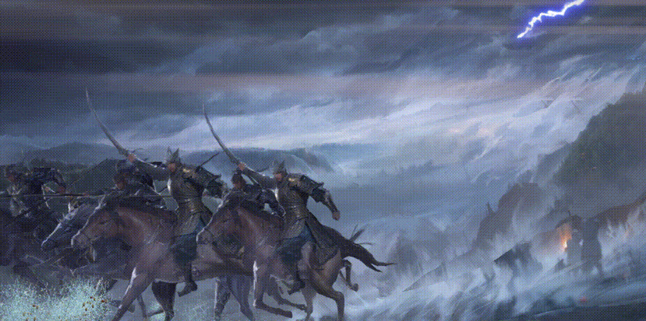 势若万钧-文鸯 攻击动作.gif