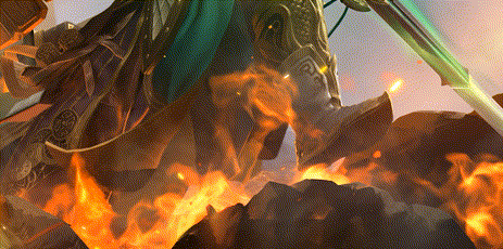 辟山撼海-张奋 出场动作.gif