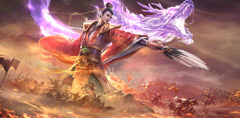 火烧博望-卧龙诸葛 待机动作.gif