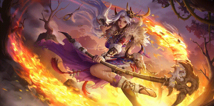 野火燎原-祝融 待机动作.gif