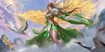 别鹤孤鸾-步练师 待机动作.gif